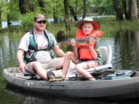 Customizable Tandem Fishing Kayak