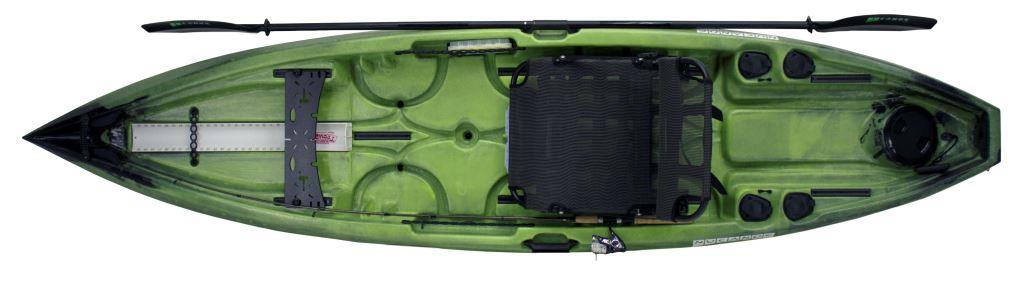 Flint Nuclear Green | Fishing Kayaks | Canoe Fishing | Nucanoe