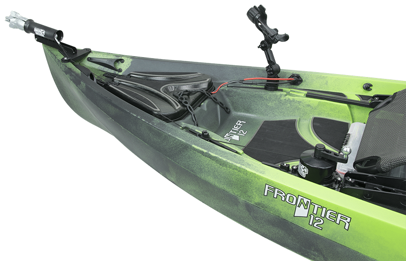 Frontier 12 Tandem Motorized Fishing Kayak, Kayaks