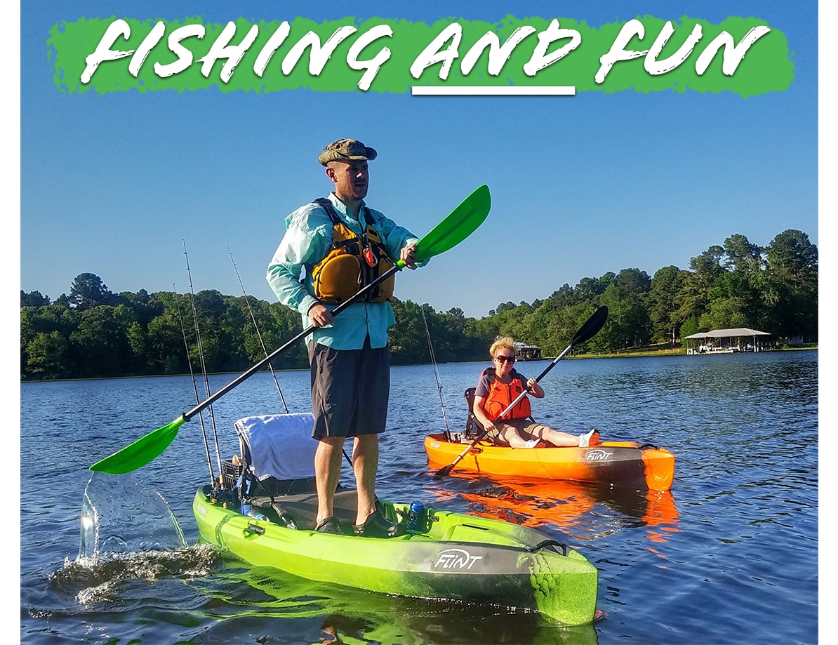 Flint Fishing And Fun | Fishing Kayaks | Canoe Fishing | Nucanoe