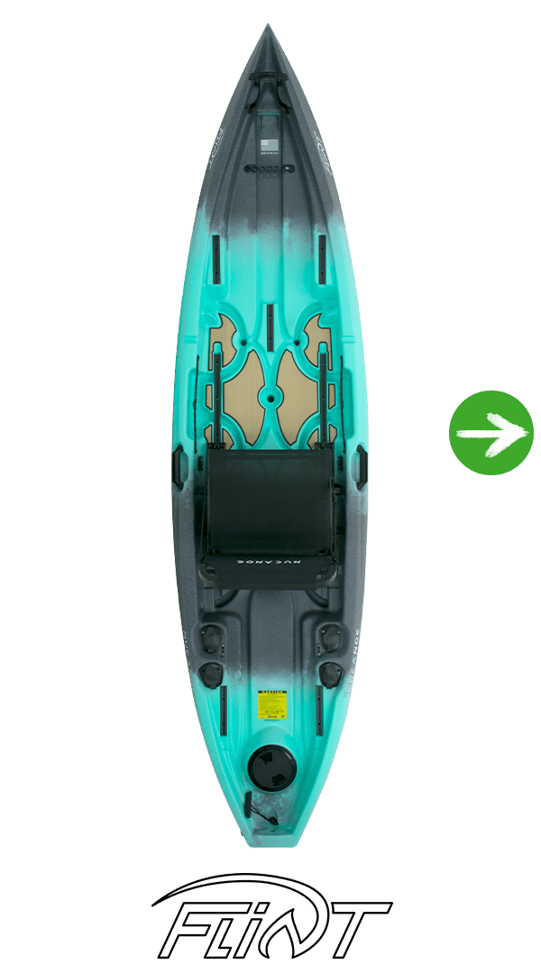 Flint Vertical Slider E | Fishing Kayaks | Canoe Fishing | Nucanoe