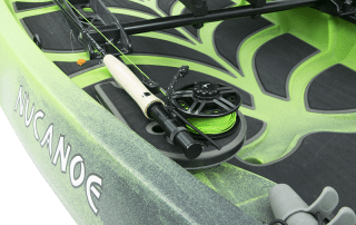 Fly Fishing Reel Dock | Fishing Kayaks | Canoe Fishing | Nucanoe