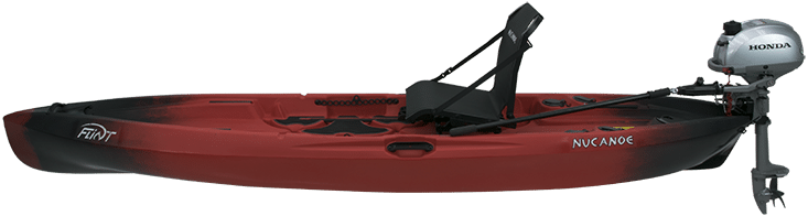 Honda Outboard Flint Bulldog | Fishing Kayaks | Canoe Fishing | Nucanoe