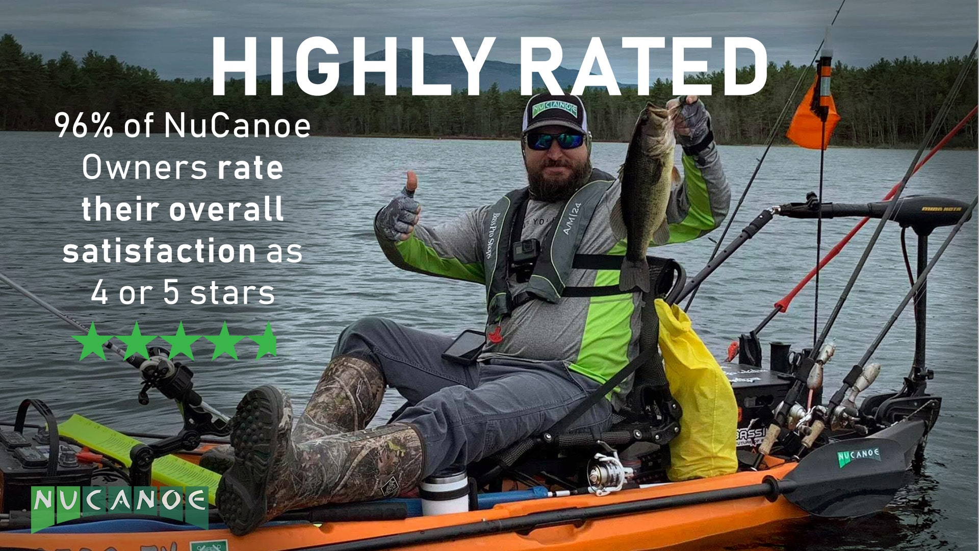 Ownersatisfaction Highlyrated | Fishing Kayaks | Canoe Fishing | Nucanoe