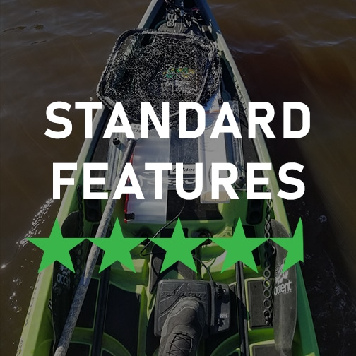 Standardfeatures | Fishing Kayaks | Canoe Fishing | Nucanoe