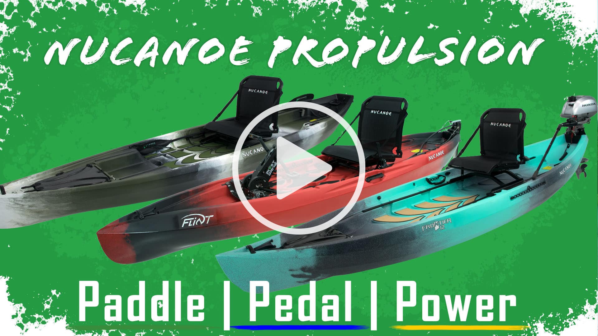 Propulsion Playbutton | Fishing Kayaks | Canoe Fishing | Nucanoe